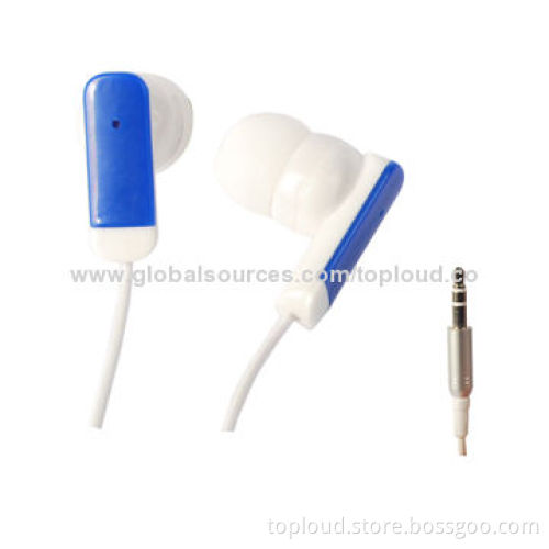 Earphones for iPhone, OEM Orders Welcomed, 3.5mm Jack, Microphone